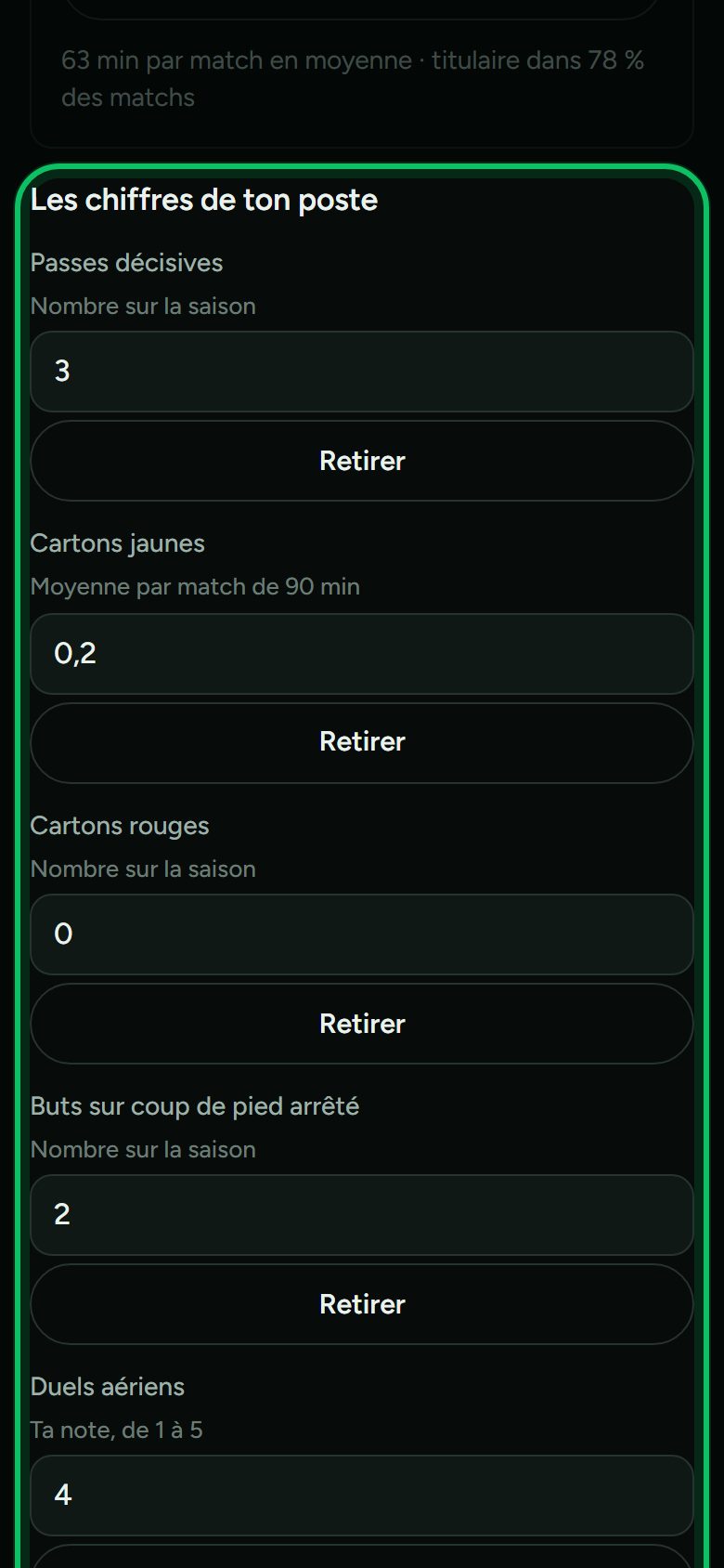 Écran : Les chiffres de ton poste